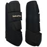 Tendon Boots Back On Track Front Black