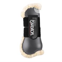 Tendon Boots Eskadron Flexisoft Faux Fur Dark Grey