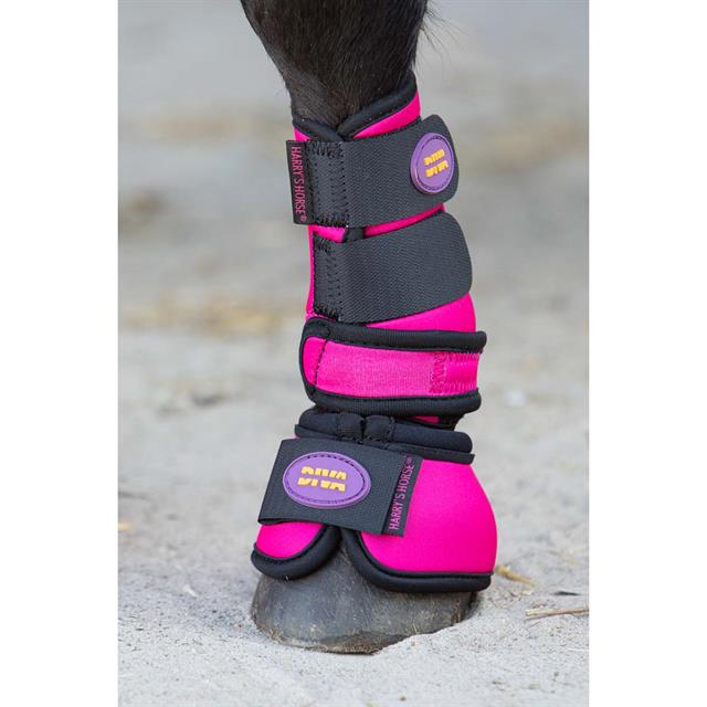 Tendon Boots Harry's Horse Diva Fuchsia Dark Pink