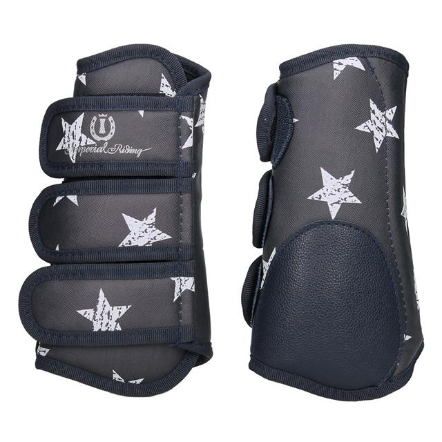 Tendon Boots Imperial Riding Pattern Dark Blue