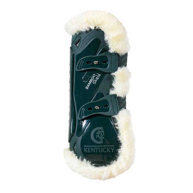 Tendon Boots Kentucky Vegan Wol Bamboo Elastic Dark Green