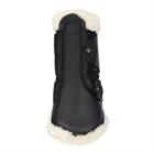 Tendon Boots LeMieux Fleece Edge Mesh Brushing Black-beige
