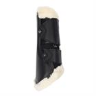 Tendon Boots LeMieux Fleece Edge Mesh Brushing Black-Beige