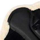 Tendon Boots LeMieux Fleece Edge Mesh Brushing Black-beige