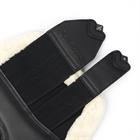 Tendon Boots LeMieux Fleece Edge Mesh Brushing Black-beige