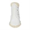 Tendon Boots LeMieux Fleece Edge Mesh Brushing White-Beige