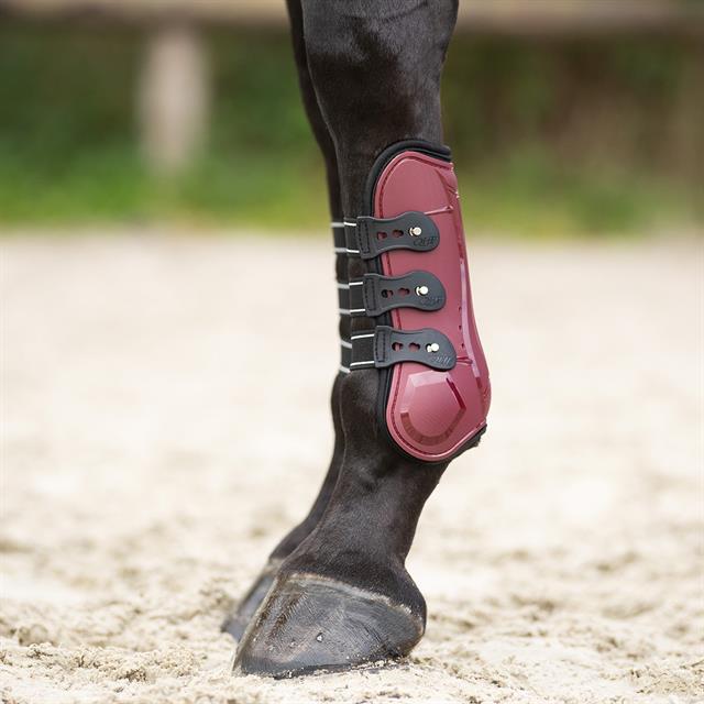 Tendon Boots QHP Champion Dark Red