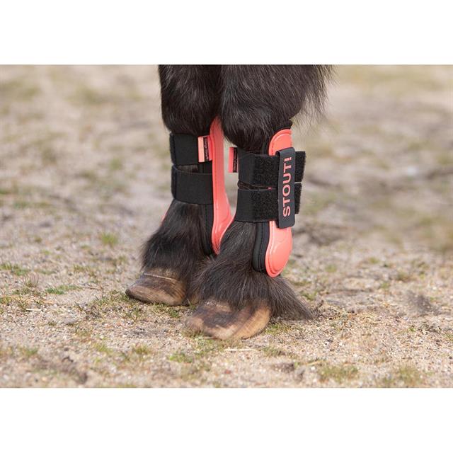 Tendon Bootss Harry's Horse Stout! Coral Pink-Black