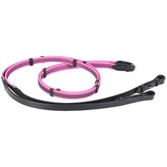TEUGELS HARRY'S HORSE COLOURS MET STOPS Pink