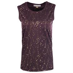 TOP LA VALENCIO LVTEARS PRINT KIDS Dark Purple