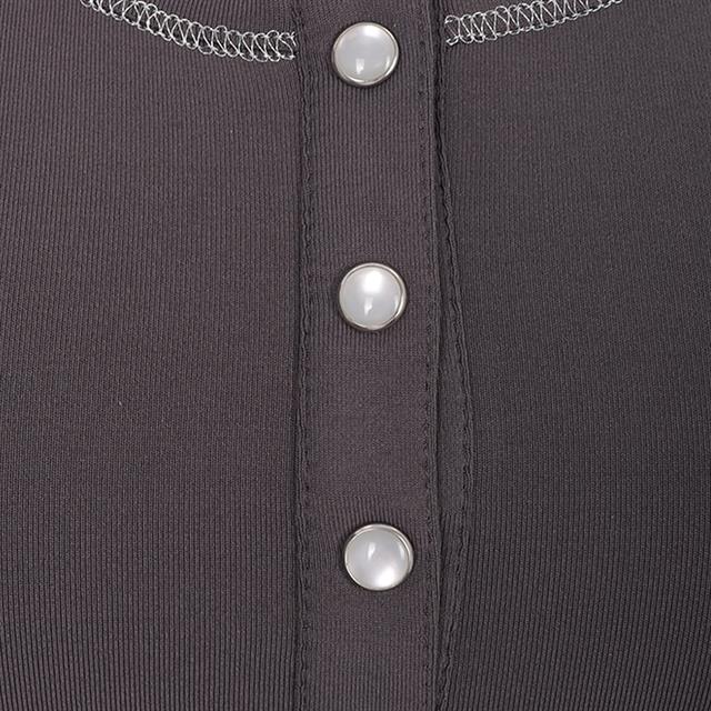 Top La Valencio LVVedra Dark Grey