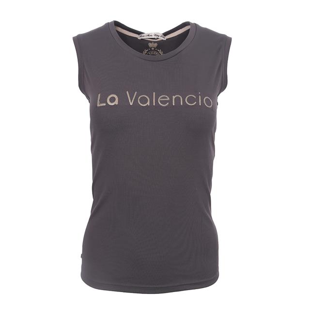 Top La Valencio LVVendi Dark Grey