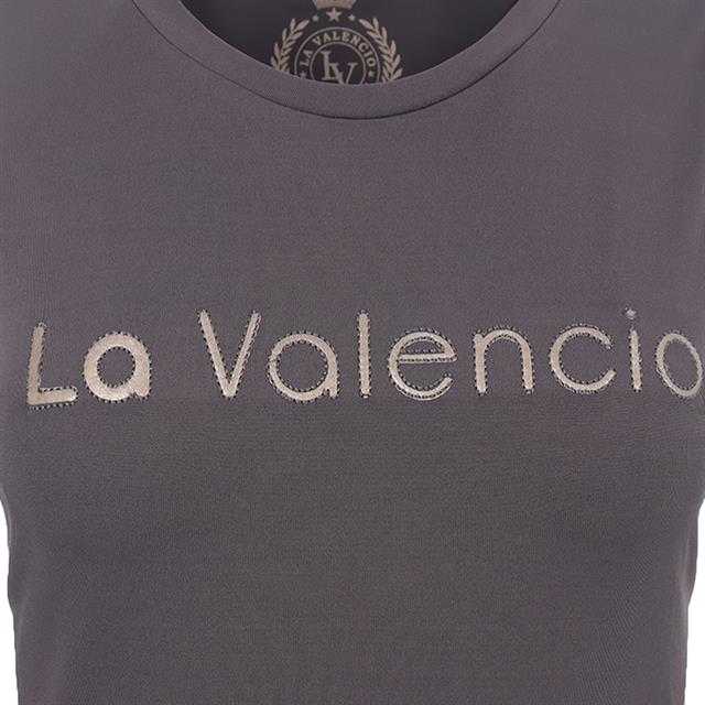 Top La Valencio LVVendi Dark Grey