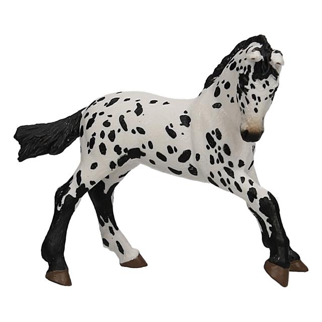 Toy Horse Appaloosa Foal Black 