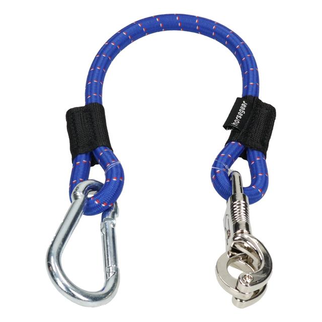 Trailer Tie Horsegear HGElastic Blue