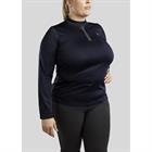 Training Shirt Briella Roségold Crystals Montar Dark Blue