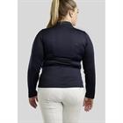 Training Shirt Briella Roségold Crystals Montar Dark Blue