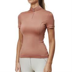 Training Shirt Equestrian Stockholm UV Protection Coral Light Pink