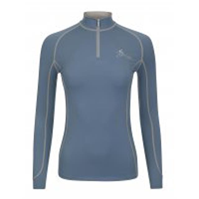 Training Shirt LeMieux Base Layer Mid Blue-Grey
