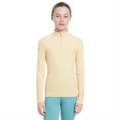 Training Shirt LeMieux Base Layer Young Rider Kids Light Yellow