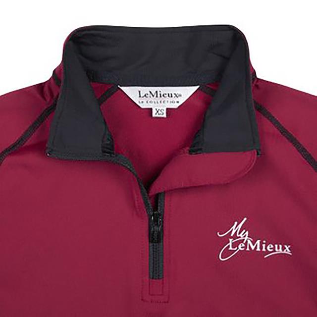 Training Shirt LeMieux Climate Layer Dark Red