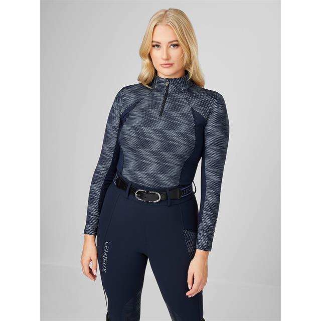 Training Shirt LeMieux Eleanor Reflective Dark Blue