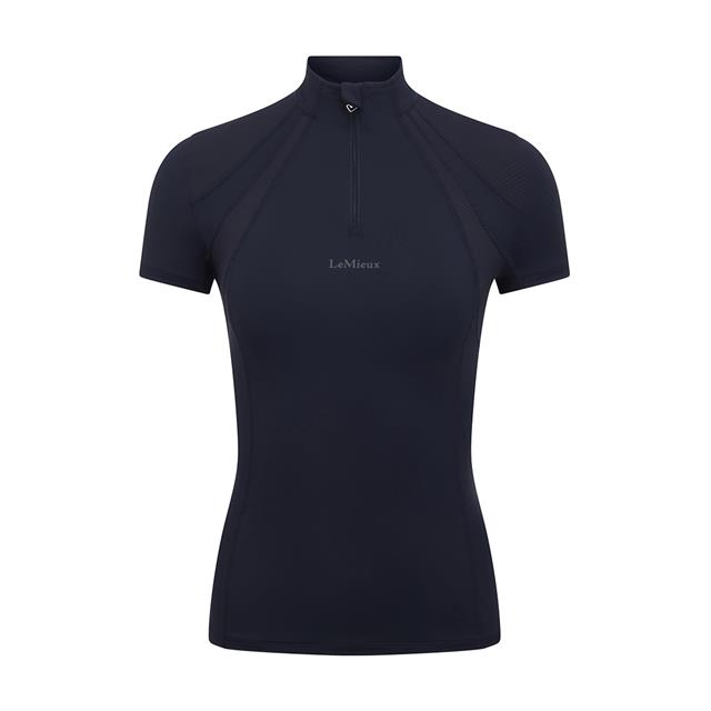 Training Shirt LeMieux Mia Mesh Baselayer Dark Blue