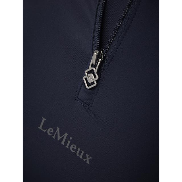 Training Shirt LeMieux Mia Mesh Baselayer Dark Blue