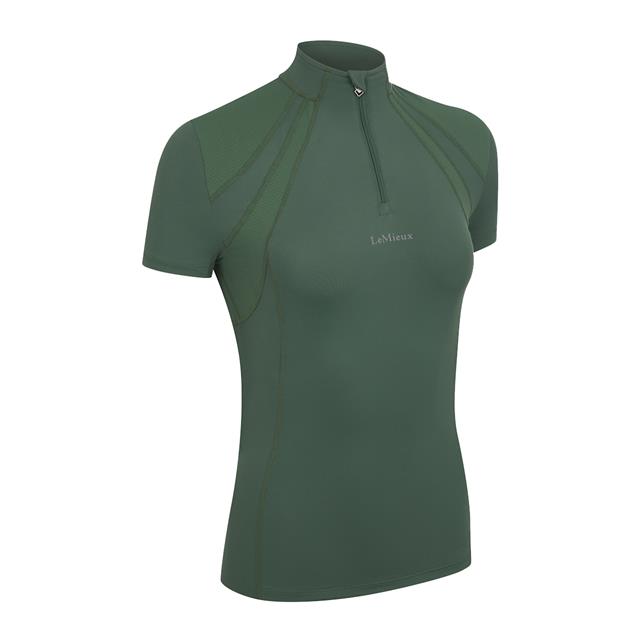 Training Shirt LeMieux Mia Mesh Baselayer Green