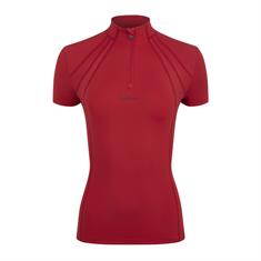 Training Shirt LeMieux Mia Mesh Baselayer Red