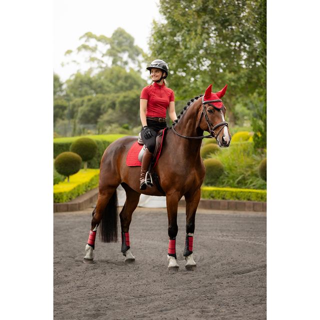 Training Shirt LeMieux Mia Mesh Baselayer Red