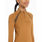 Training Shirt LeMieux Young Rider Mia Mesh Kids Light Brown