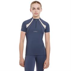 Training Shirt Mesh LeMieux Young Rider Mia Kids Dark Blue