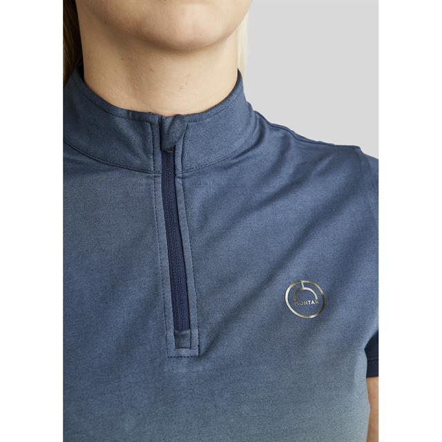 Training Shirt Montar MOFaith Dipdye Mid Blue