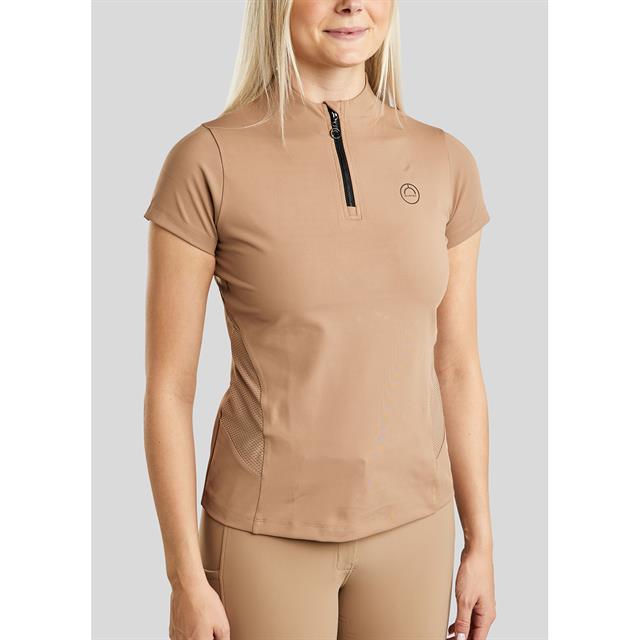 Training Shirt Montar MOStar Logo Foil Stripe Light Brown