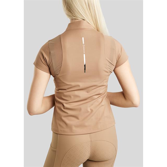 Training Shirt Montar MOStar Logo Foil Stripe Light Brown