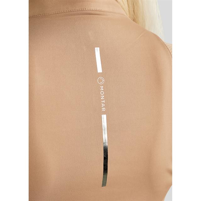 Training Shirt Montar MOStar Logo Foil Stripe Light Brown