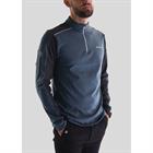 Training Shirt Montar Polo Longsleeved Men Blue