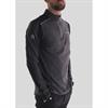 Training Shirt Montar Polo Longsleeved Men Dark Grey