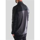 Training Shirt Montar Polo Longsleeved Men Dark Grey