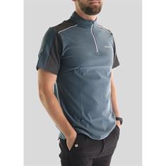 Training Shirt Montar Polo Shortsleeved Men Blue
