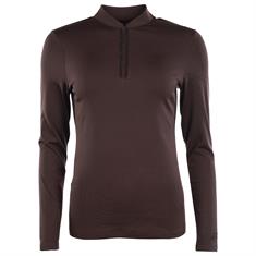 Training Shirt Pikeur Selection Zip Dark Brown