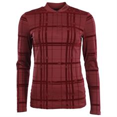 Training Shirt Pikeur Selection Zip Print Dark Red