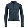 Training Shirt with Mini Zip-Up for Kids BR Dark Blue