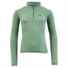 Training Shirt with Mini Zip-Up for Kids BR Green