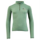 Training Shirt with Mini Zip-Up for Kids BR Green