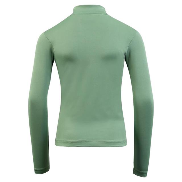 Training Shirt with Mini Zip-Up for Kids BR Green