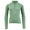 Training Shirt with Mini Zip-Up for Kids BR Green