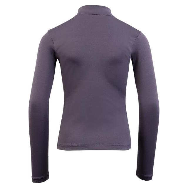 Training Shirt with Mini Zip-Up for Kids BR Purple