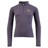 Training Shirt with Mini Zip-Up for Kids BR Purple
